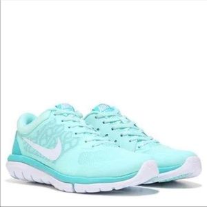 Aqua blue Nike